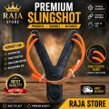Y Shape Elastic Band Outdoor Toy Launcher | Durable Plastic Frame | Random Color Design.