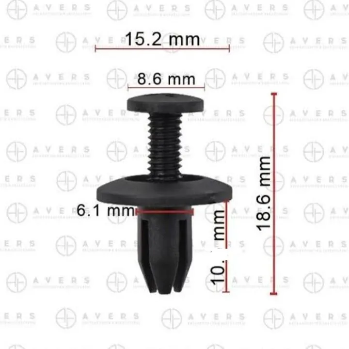 10pis%206/8%20mm%20Car%20Screw%20Push%20Boot%20Clip%20Car%20Accessories%20-%20Image%202