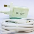 Infinix fast chager 18w micro usb. 