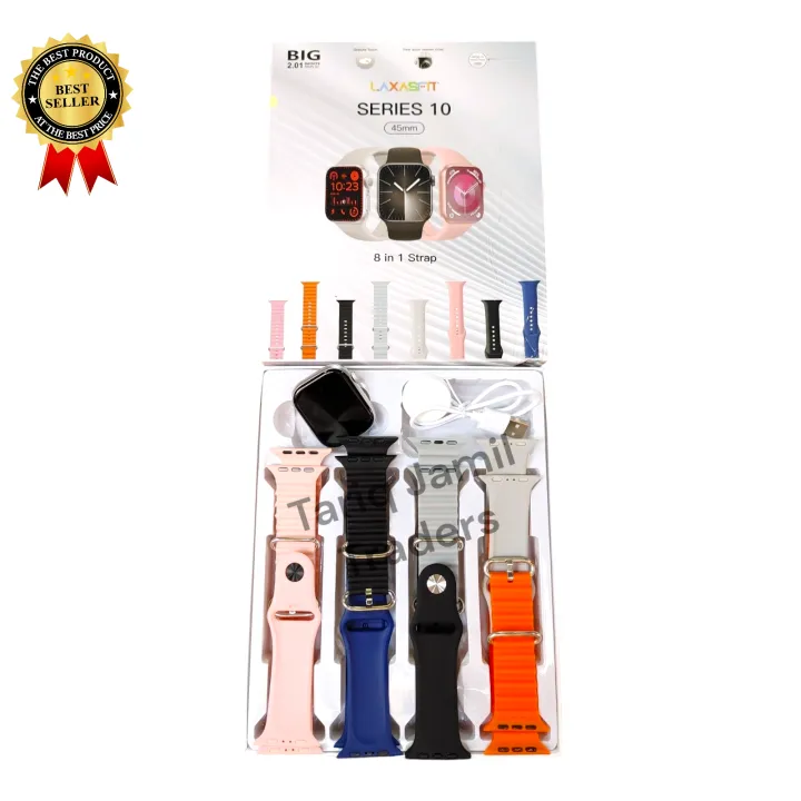 Best%20For%20Girls%20Beautiful%20Laxafit%2010%20Smart%20Watch%20with%208%20Straps%20-%20Image%203