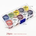 Multicolor ABS Premium Plastic Bass Ukulele Acoustic Electric Guitar Picks 0.58 0.71 0.81 0.96 1.20 1.50mm Thickness.
