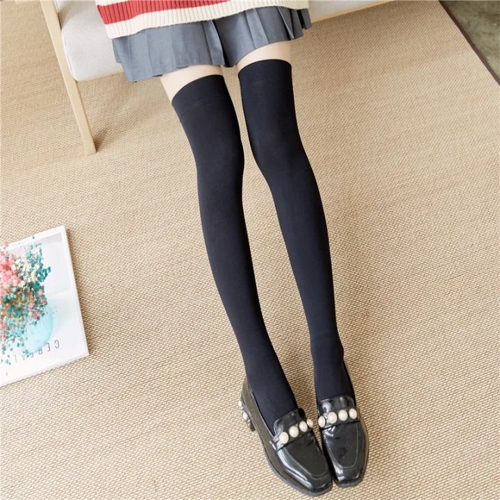 Ultrathin%20Women%E2%80%98s%20Silk%20Stockings%20Nylon%20for%20Ladies%20Black%20White%20Summer%20Autumn%20Winter%20Socks%20Girls%20Skinny%20Legs%20Over%20the%20Knee%20Thigh%20-%20Image%202
