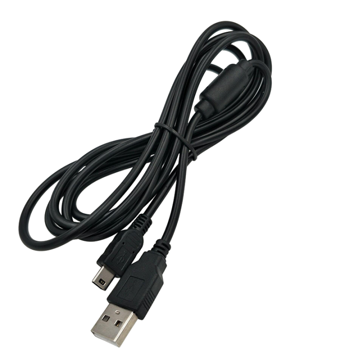 USB Charger Cable for PS3 Extension Gamepad Cord for  Playstation 3 Console Controller Wire with Megnetic Power Supply Cable