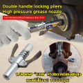 High pressure grease nipple (hand squeeze lock) 1/8 BSP "GTR" high pressure grease nipple locking head 10 psi non-standard grease nipple for all standard compressed cylinder Japan Quality. 