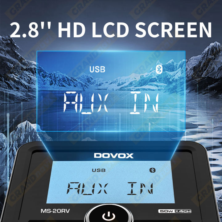 GRANDnavi%20Marine%20Radio%20Boat%20Stereo%20Bluetooth%20FM%20AM%20Digital%20Media%20Audio%20Player%20Waterproof%20For%20Yacht%20ATV%20UTV%20Golf%20Cart%20Motorcycle%20-%20Image%206