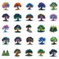 50Pcs Magic Forest Stickers Witch DIY Stickers Scrapbooking Phone Luggage Skateboard PET Waterproof Decals. 
