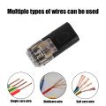 20/30/50pcs Car Electrical Connector Wire Cable Automotive Electrical Connectors Strip Terminal Connection 2 Pin Way Plug. 