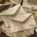 9 pcs Vintage envelope set retro girl art confession love letter greeting card paper.