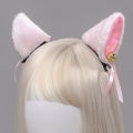 Anime Cat Ear Hairclip Cosplay Lolita Kawaii Kitten Headdress Cute Cartoon Animal Headwear Halloween Party Costumes  Accessories. 