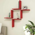 L shaped Liven Wall Shleves (set of 4) wall decoration shelves floating cmshelves display rack home tier office decorater. 