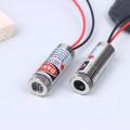 1/2/3pcs 650nm 5mW Laser Pointer Diode Head Red Point Line Cross Laser Module 5V Copper Head Sight.