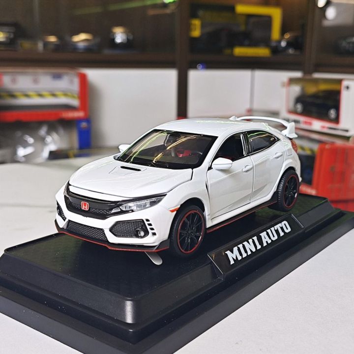 Honda%20Civic%20Type%20R%20Diecast%20Model%20Car%201:32%20Scale%20Collectible%20Toy%20Red%20ABS%20Material%20-%20Image%202