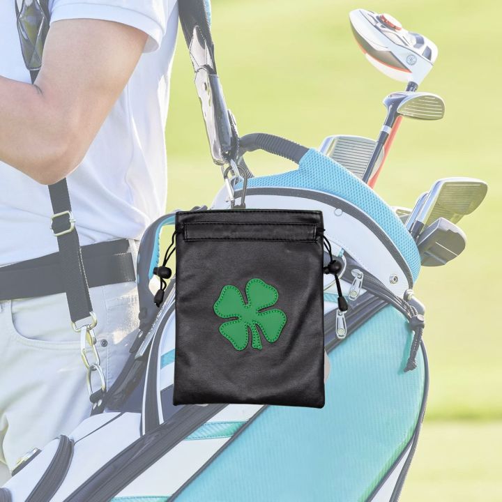 Four%20Leaf%20Clover%20Design%20Golf%20Valuables%20Pouch%20Golf%20Pouch%20Bag%20with%20Drawstrings%20Golf%20Tee%20Bag%20Pouch%20Golf%20Tee%20Pouch%20Golf%20Ball%20-%20Image%206