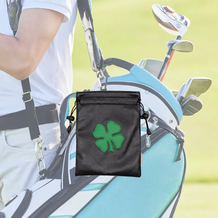 Four%20Leaf%20Clover%20Design%20Golf%20Valuables%20Pouch%20Golf%20Pouch%20Bag%20with%20Drawstrings%20Golf%20Tee%20Bag%20Pouch%20Golf%20Tee%20Pouch%20Golf%20Ball%20-%20Image%206