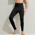 men's pure cotton single-piece, tled thermal pants, tight underpants, high-waisted pants.