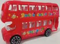TOY DOUBLE DECKER BUS/ TOY DOUBLE DOUCKER BUS FOR KIDS / PALSTIC TOY FOUBLE DECKER BUS. 