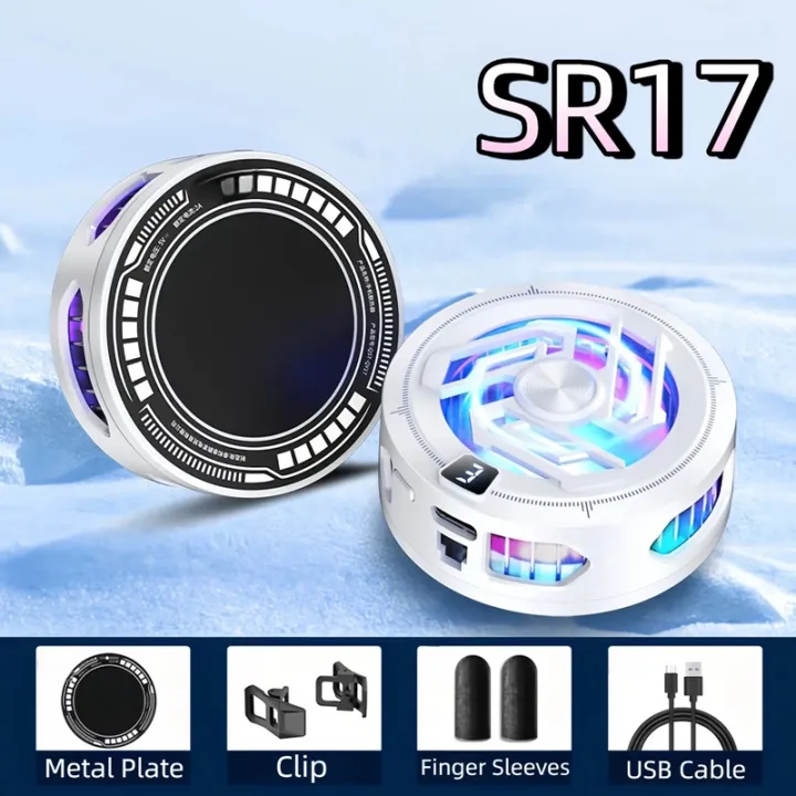 K20%20Universal%20Portable%20Magnetic%20Semiconductor%20Phone%20Cooler%20with%20Digital%20Display%20RGB%20Lights%20Powerful%20Cooling%20Fan%20for%20Gaming%20-%20Image%207