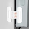 2pcs Refrigerator Lock Kids Security Protection Anti-Open Water Dispenser Locker Buckle Home Furniture Cabinet Door Safety Locks. 