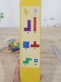 🏅Kids Learning🏅3D 3D crystal Tetris block game in assorted colors. 