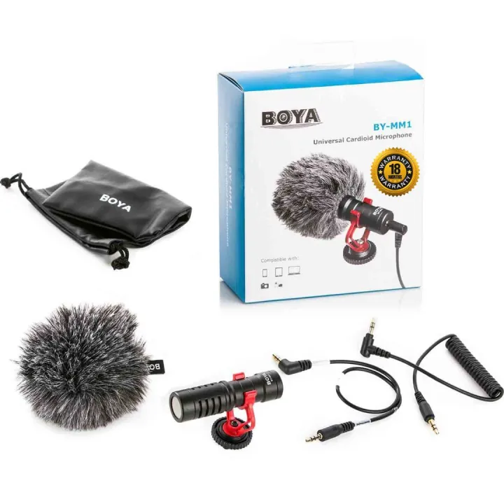 18%20Months%20Warranty%7C%20BOYA%20by%20mm1%20mic%20Directional%20%7CBoya%20MM1%20Microphone%20On-Camera%20Video%20-%20Image%203