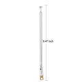4 Sections Radios \u0026amp Alarm Clocks Telescopic FM Radio Antenna 4 Sections -plating Copper Antenna 360° Rotatable. 