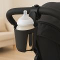 Multi-Functional Elastic Bottle Holder with 2-in-1 Phone Cup Holder, Portable Stroller Accessory, Stroller Accessory.
