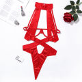 Sexy Lingerie Set Bandage Sexy Lingerie Bodysuit Women Halter Hollow Out Exotic Clothes Black Porn Bottom Sissy Hot Sensual Body. 