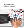 Large Gaming Mouse Pad Koi Fish Table Mat Yin Yang Fish Mousepad Company Big Deskmat 90x40CM Gamer Mausepad Extended Mouse Mat. 