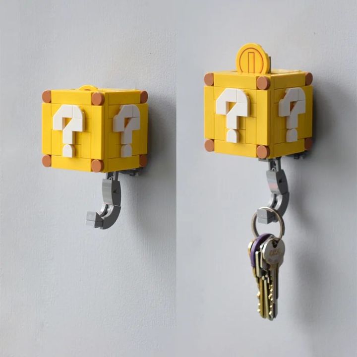 141pcs/set Coin Building Blocks Keychain Set - DIY Pendant with Unique Design, Perfect Christmas Collectors
