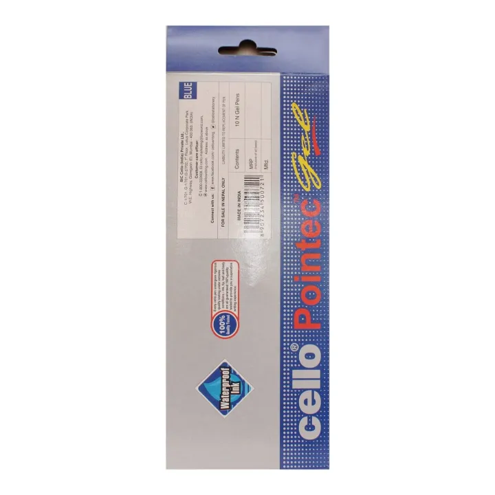 Cello%20Pointect%20Gel%20Pen-Set%20Of%201%20Packet(10%20Pieces)%20-%20Image%203