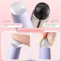 Silicone Lip Brushe with ABS Plastic Handle, Portable Lipstick & Lip Balm Applicator with Cap,Perfect Blending & Smudge Cover. 