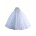 Bridal Petticoat 6 Hoops Ball Gown Petticoat Crinoline Slip Underskirt Bridal Prom Dress Petticoat Purple Red Blue Big Petticoat.