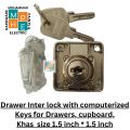 kgi Premium grade drawer lock with computerized keys engineered with best materials and latest technology by khasgroup. 
