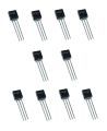 10 Pcs BC547 TO-92 NPN Transistor BC 547. 