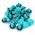 100-20PCS Auto Door Panel Clip with Seal Ring Auto Fastener Rivet Bumper Clip Retainer Car Interior Retaining Accessories.