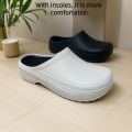 Women's Eva Nurse Clogs with Cushioning Insoles — Lightweight, Non-Slip Slip-On Medical Slippers Suitable for Hospital Indoor and Outdoor Use. 