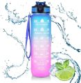 Water Bottle Sport With Straw -1000 ml. 