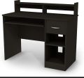 Eson's Computer Desk with Drawers and Hutch, Wooden Student Desk for Small Space, Home Office Desk Writing Table for Bedroom. 