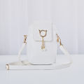 New Mobile Phone Bag Woven Pearl Tassel Cover-style Women's Bag One-shoulder Stonego Diagonal Bag. 