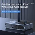 Bluetooth 5.3 Audio Receiver Support USB U-Disk Play Wireless Adapter R/L 2 RCA/3.5MM AUX/Optical Fiber Jack For Car Kit Speaker.