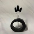 Flower Vase for Home Decor Doughnut Vase Oval Shape Test Tube Vase Hot Sale Modern Multicolor Vase. 