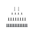 1set Gamepad Case Cross Screws for PS5 Slim Controller Repair Parts.
