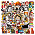 10/30/50pcs ONE PIECE Anime Stickers Cartoon Luffy Waterproof Sticker for Scrapbook Motorcycle Laptop Cool Graffiti Sticker Gift. 
