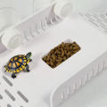 Turtle Basking Drying Resting Sun Platform Mat Dock, Climbing Ladder for Amphibians and Reptiles, Turtle Land Island Habitat. 