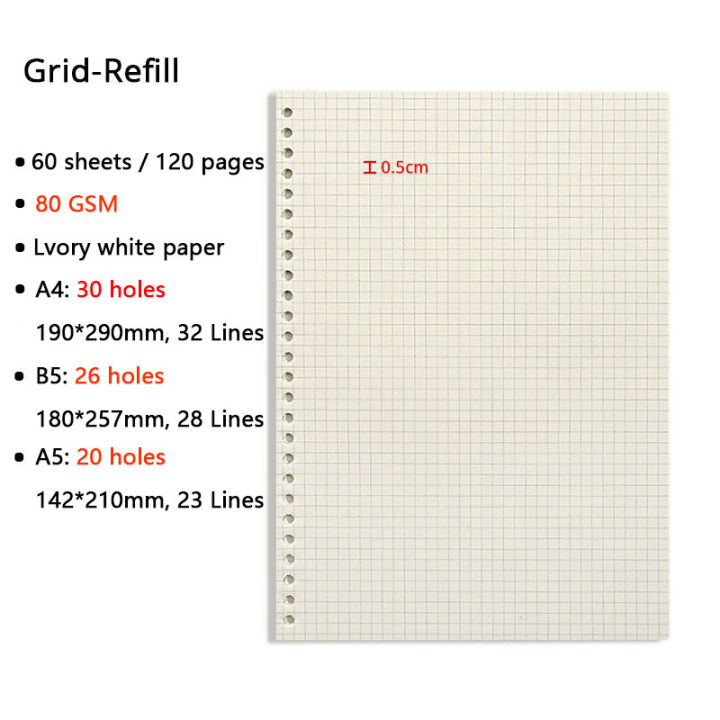 Replaceable%20Refill%20Loose%20Leaf%20Notebook%20A4%20A5%20B5%20Binder%20Planner%206%20Styles%20Available%20Office%20School%20Supplies%20Stationery%20Accessories%20-%20Image%208