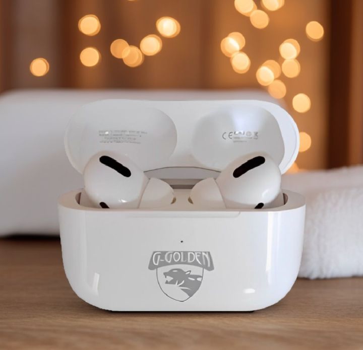 G-Golden Airpods Pro With High Bass| Primium Quality Earbuds| Extra Loud Volume|