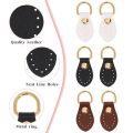 6Pcs Purse Strap Mount Hook for Handbag Sew on Leather Buckle Bag Side D-Ring Clips Replacement Clasp for DIY Bag Shoulder. 