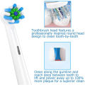 8Pack Replacement Brush Head Compatible with Braun Oral B Electric Toothbrushes, Toothbrush Head Fit for Oral b Vitality Pro. 