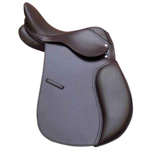 horse leather saddle brown color