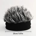 NEW Fashionable Hip-hop Style Decorative Cap Cosplay Personalized Wig Knitted Caps Party Hip-hop Outfit Wig Caps.